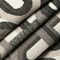 Upholstery Fabric - Black Abstract & Geometric Upholstery Fabric 54 Inches"